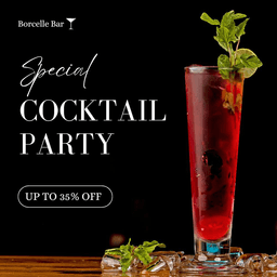 Special Cocktail Party – Up to 35% Off